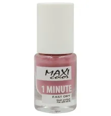 Лак для нігтів Maxi Color 1 Minute Fast Dry 043 (4823082004522)