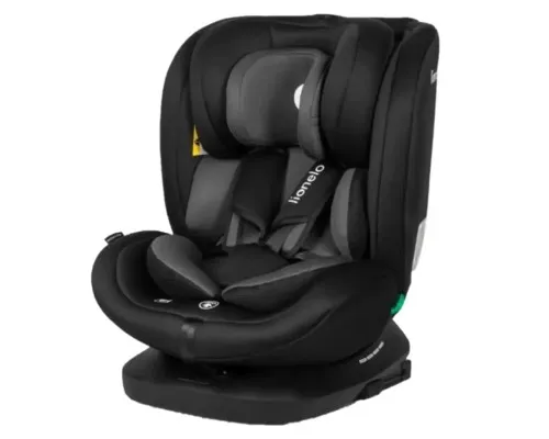 Автокрісло Lionelo Bastiaan i-Size Black Grey, чорне (LO-BASTIAAN I-SIZE BLACK GREY)