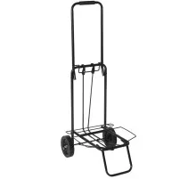 Сумка-тележка Bo-Camp Luggage Trolley Foldable 35 kg Black (5267281) (DAS302438)