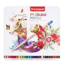 Олівці кольорові Bruynzeel EXPRESSION 24 кольорів (8712079424930)
