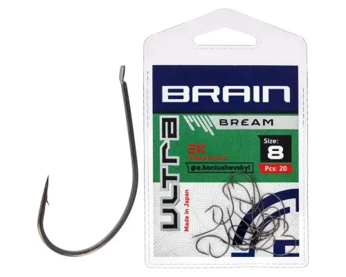 Крючок Brain fishing Ultra Bream 8 (20шт/уп) (1858.52.60)