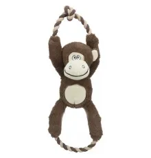 Іграшка для собак Trixie Мавпа зі звуком 40 см коричнева (4011905347202)