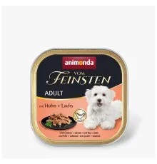 Консерви для собак Animonda Vom Feinsten delicious sauce Adult with Chicken + salmon 150 г (4017721823340)
