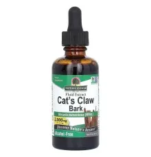 Трави Nature's Answer Котячий кіготь, екстракт кори без спирту, 2000 мг, Cat's Claw Ba (NTA-00585)