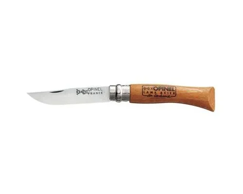 Нож Opinel №7 Carbone VRN, без упаковки (113070)