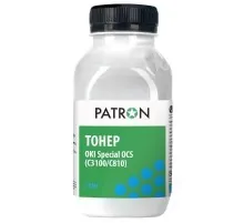 Тонер OKI C3100/C3200/C810 CYAN 50г OCS Patron (OCS-C-050)