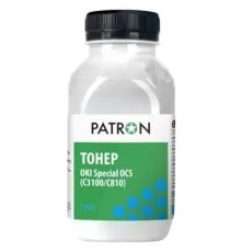 Тонер OKI C3100/C3200/C810 CYAN 50г OCS Patron (OCS-C-050)