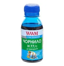 Чорнило WWM HP №177/85 100г Cyan (H77/C-2)