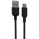 Дата кабель USB 2.0 AM to Micro 5P 1.2m Fast T-M829 T-Phox (T-M829 Black)