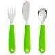 Набор детской посуды Munchkin Splash из нержавеющей стали 3 предмета Зеленый (012110.02)