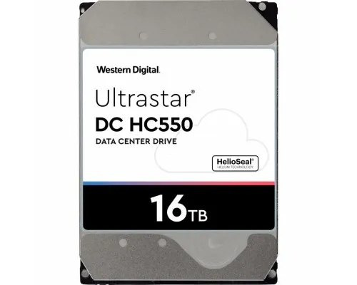 Жорсткий диск 3.5 16TB Ultrastar DC HC550 WD (WUH721816ALE6L4)