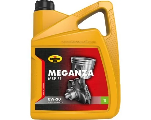 Моторна олива Kroon-Oil Meganza MSP FE 0W-20 5л (KL 36787)