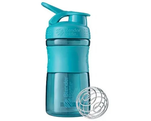 Шейкер спортивный BlenderBottle SportMixer 590ml Teal ORIGINAL (SM 20oz Teal)