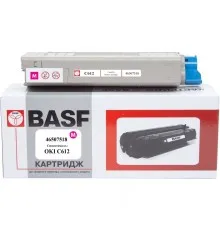 Тонер-картридж BASF OKI C612/ 46507518 Magenta (KT-46507518)