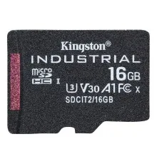 Карта пам'яті Kingston 16GB microSDHC class 10 UHS-I V30 A1 (SDCIT2/16GBSP)