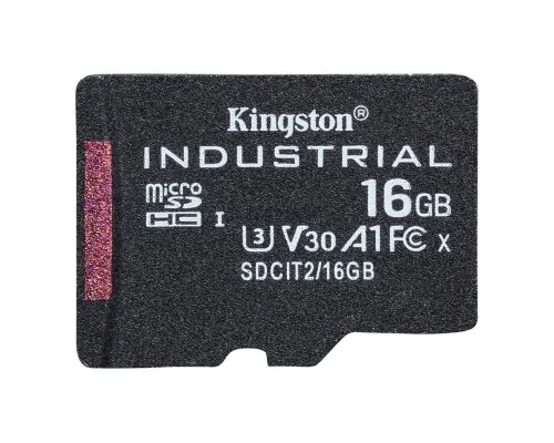 Карта памяти Kingston 16GB microSDHC class 10 UHS-I V30 A1 (SDCIT2/16GBSP)