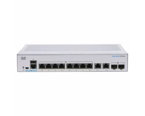 Коммутатор сетевой Cisco CBS250-8T-E-2G-EU