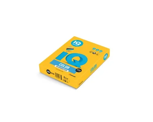 Бумага Mondi IQ color А4 intensive, 160g 250sh Sunny yellow (SY40/A4/160/IQ)