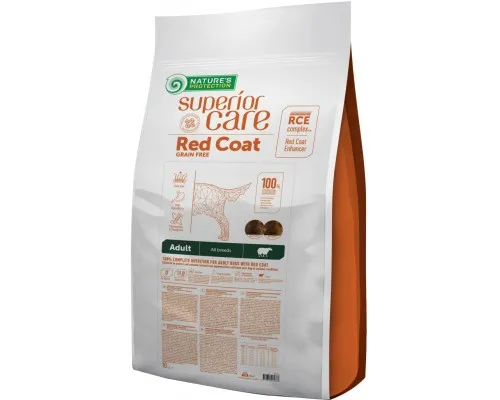 Сухой корм для собак Natures Protection Superior Care Red Coat Grain Free Adult with Lamb 10 кг (NPSC47237)