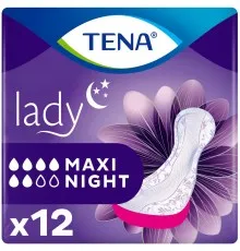 Урологічні прокладки Tena Lady Maxi Night 12 шт. (7322541120966)