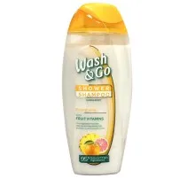 Шампунь Wash&Go 2 в 1 Энергия витаминов фруктов 250 мл (8008970053127)