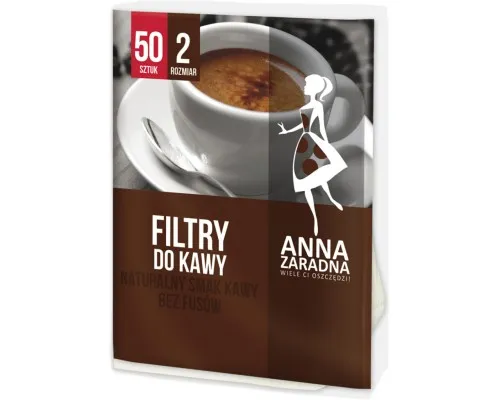 Фільтр для кави Anna Zaradna №2 50 шт. (5903936019175)