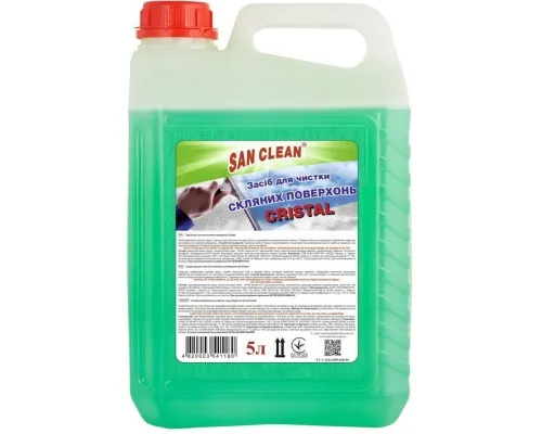 Засіб для миття скла San Clean Кристал 5 л (4820003541180)