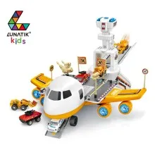 Ігровий набір Lunatik Літак трансформер Інженер (LNK-FLE5674)