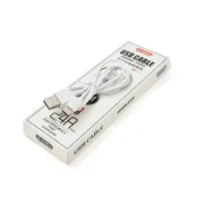 Дата кабель USB 2.0 AM to Lightning 1.0m KSC-060 SUCHANG White 2.4А iKAKU (KSC-060-L)