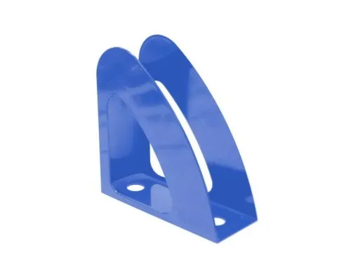 Лоток для паперів Economix вертикальний Райдуга, пластик блакитний непрозорий (E31904-22)