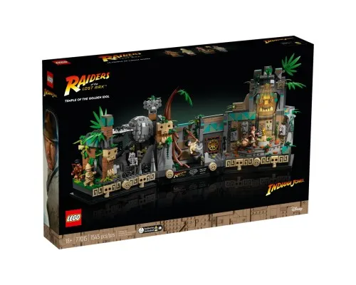 Конструктор LEGO Indiana Jones Храм Золотого Ідола 1545 деталей (77015)