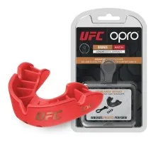 Капа Opro Bronze UFC доросла (вік 11+) Red (ufc.102512002) (UFC_Bronze_Red)