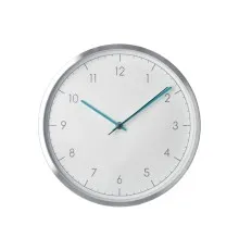 Настінний годинник Optima MODERN металевий, білий (O52084)