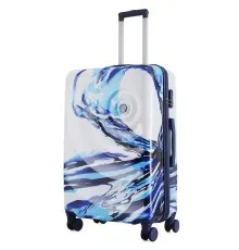 Валіза Semi Line Print 28" L White/Blue (T5653-3)