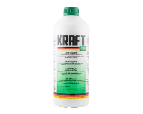 Антифриз KRAFT G11 -35 (зелений) 1,5 л (KF120)