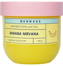 Скраб для тела Mermade Banana Nirvana Сахарный 250 г (4820241303731)