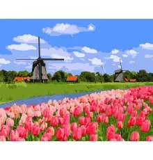 Картина по номерам Santi Солнечный Амстердам 40х50 см (954739)