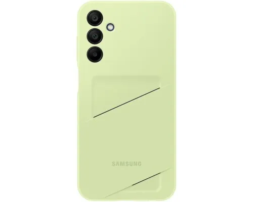 Чехол для мобильного телефона Samsung Galaxy A15 (A156) Card Slot Case Lime (EF-OA156TMEGWW)