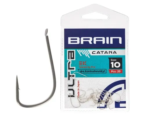 Гачок Brain fishing Ultra Catana 10 (20шт/уп) (1858.52.38)