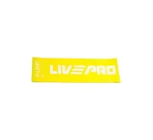 Эспандер LivePro Fitness Band X-Light LP8415-XL жовтий Уні 200х15см (2,3кг) (6951376153651)