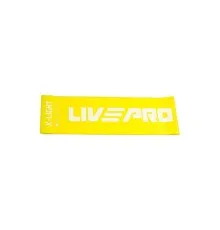 Еспандер LivePro Fitness Band X-Light LP8415-XL жовтий Уні 200х15см (2,3кг) (6951376153651)