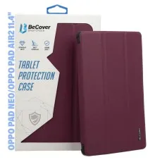 Чехол для планшета BeCover Smart Case Oppo Pad Neo (OPD2302)/ Oppo Pad Air2 11.4" Red Wine (710985)