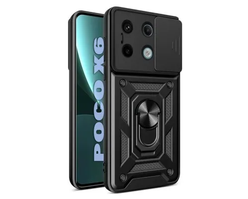 Чехол для мобильного телефона BeCover Military Poco X6 Black (711006)