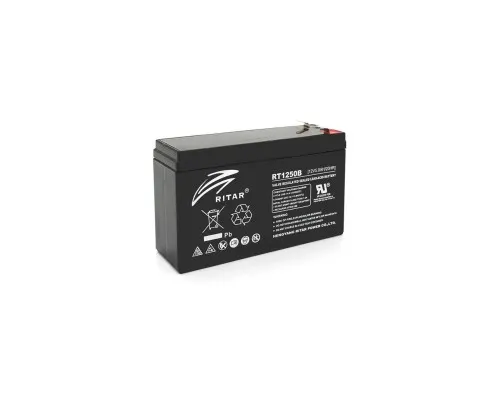 Батарея до ДБЖ Ritar AGM RT1250, 12V-5Ah (RT1250BL)