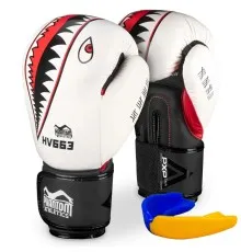 Боксерские перчатки Phantom Fight Squad Weiss White 12 унцій (PHBG2218-12)