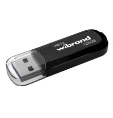 USB флеш накопитель Wibrand 128GB Marten Black USB 3.2 Gen 1 (USB 3.0) (WI3.2/MA128P10B)