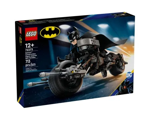 Конструктор LEGO Batman Фігурка Бетмена для складання і бетцикл (76273)