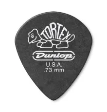 Медіатор Jim Dunlop Tortex Pitch Black Jazz III Pick .73mm 12 шт. (482P.73)