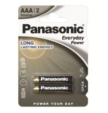 Батарейка Panasonic AAA LR03 Everyday Power * 2 (LR03REE/2BR)