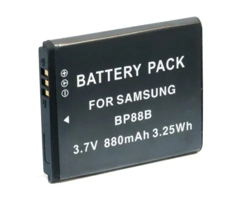 Акумулятор до фото/відео Extradigital Samsung BP88B, Li-ion, 880 mAh (DV00DV1385)